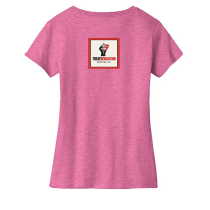 Neon Pink Heather - LPC455V - BACK