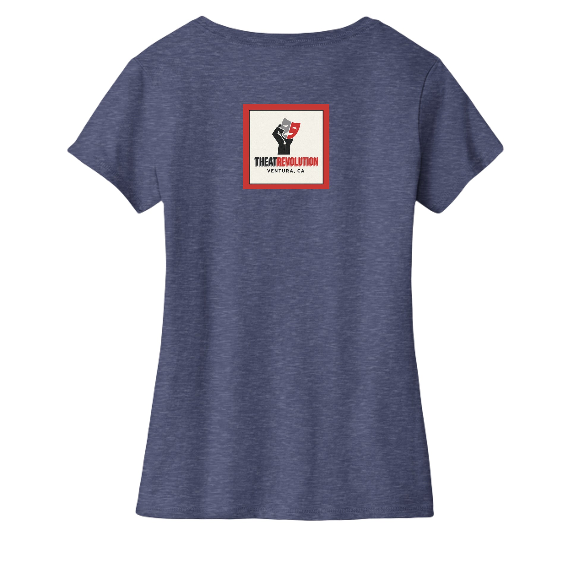 Team Navy Heather - LPC455V - BACK