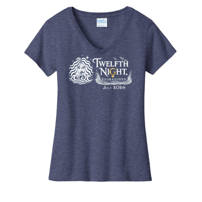 Team Navy Heather - LPC455V - FRONT